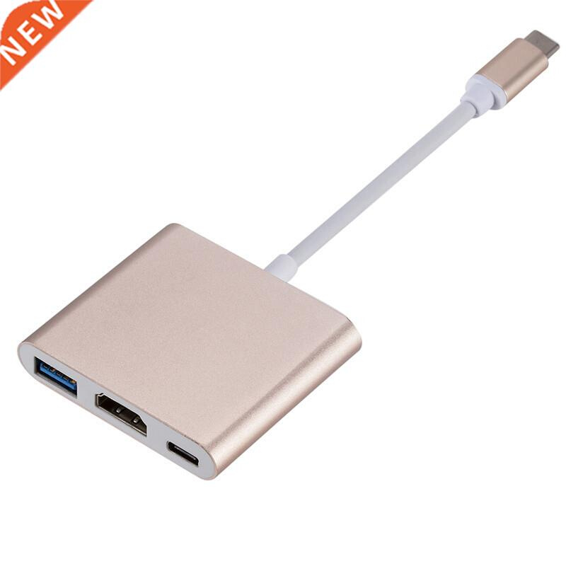 USB C To HDMI-compatible 3 In 1 Cable Converter for Huawei U