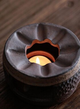 1Pc Teapot Warmer Retro Ceramic Tea Warmer Tea Heater Cerami