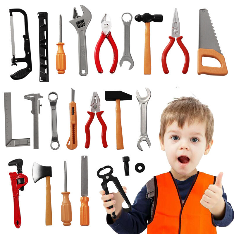 Kids Toys Simulation Repair Tools Set for Boy Safe Plastic跨