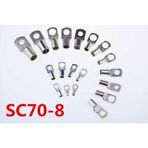 SC 70-8 tinned copper cable lugs crimp type Electric power f