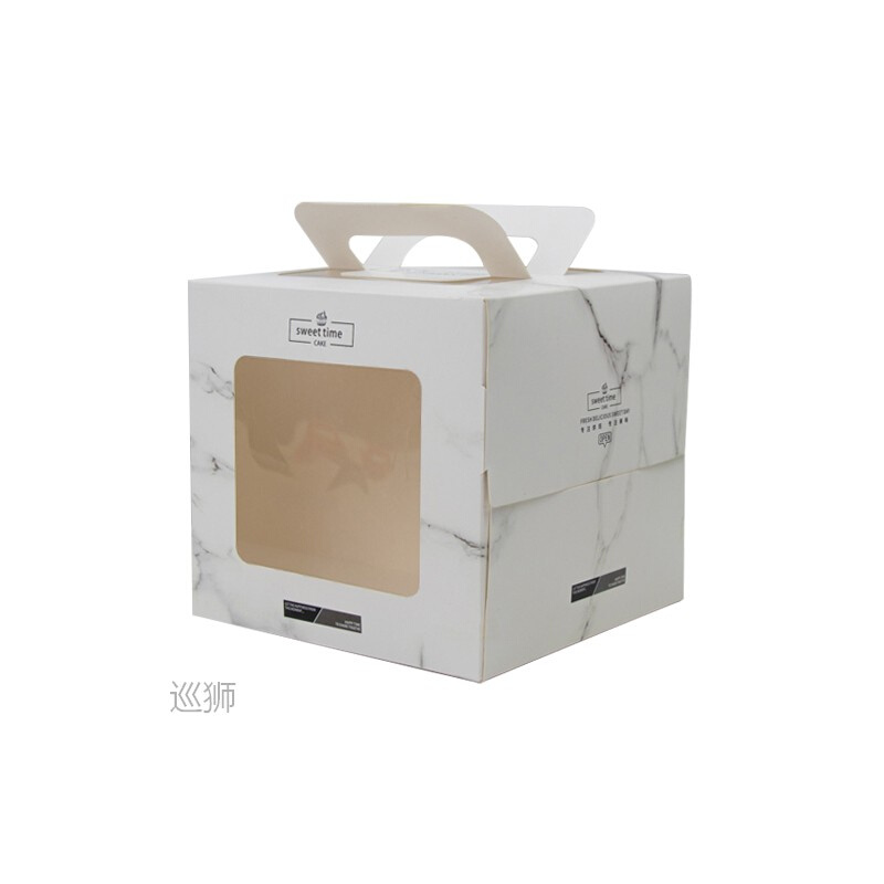 4-inch, 5-inch, 6-inch, 8-inch birthday cake box plus master