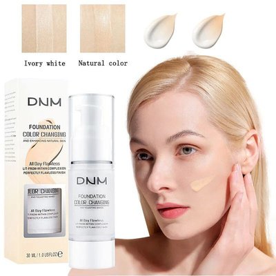 Facial Color-changing Liquid Foundation Light Concealer Long