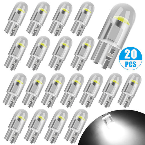 T10 W5W LED CAR Canbus Glass COB 6000k Reading Dome Lamp