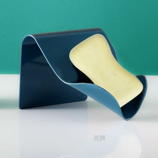 1Pc Soap Holder Bathroom Shower Storage Box Dish Plate Kitc