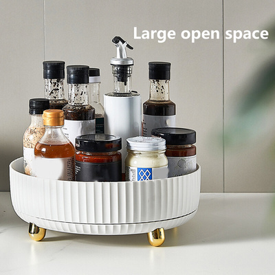 NEW 360 Rotating Tray Kitchen Storage Containers for Spice
