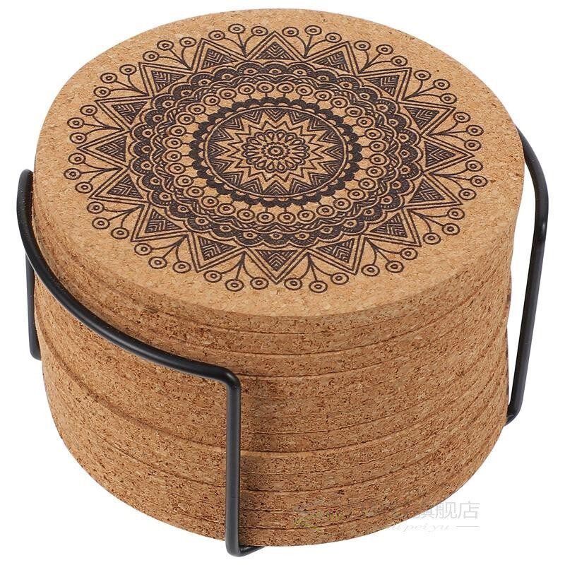 1 Set Heat Resistant Practical Table Mats Drink Mats Coaster