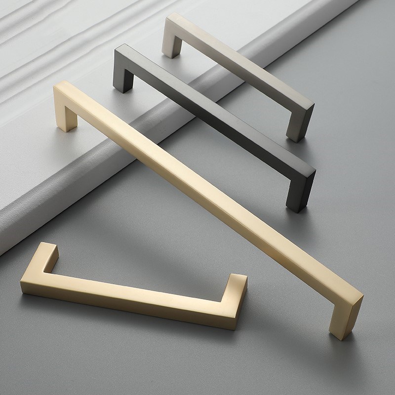 Long Handle Modern Minimalist Kitchen Furniture Cabinet Draw