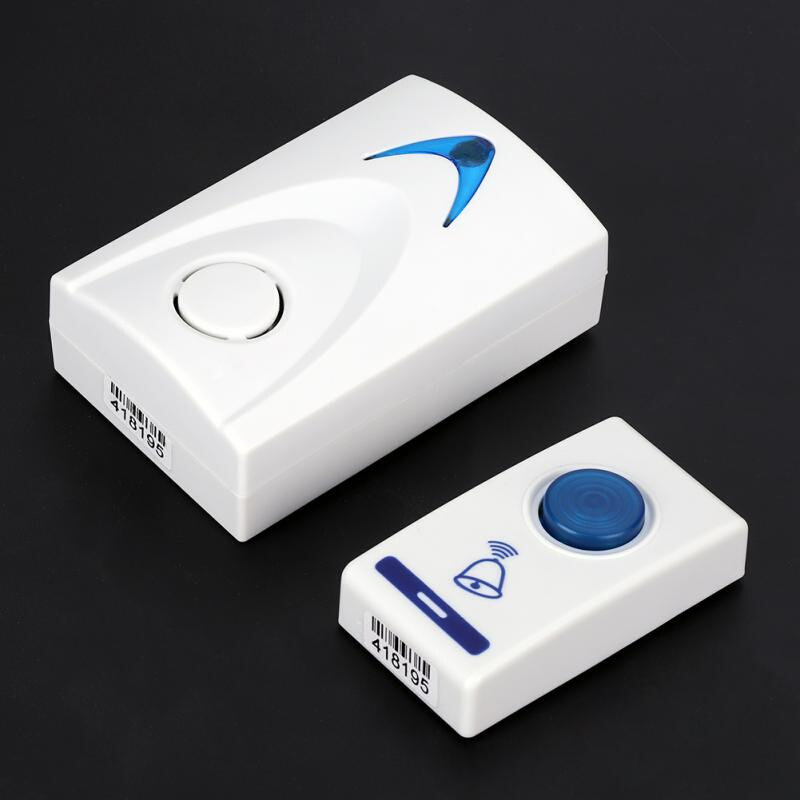 1 Set Wireless Music Doorbell Remote Home Door Bell Set Incl