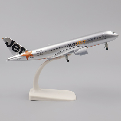 Metal Aircraft Model 20cm 1:400 Jetstar A320 Metal Replica