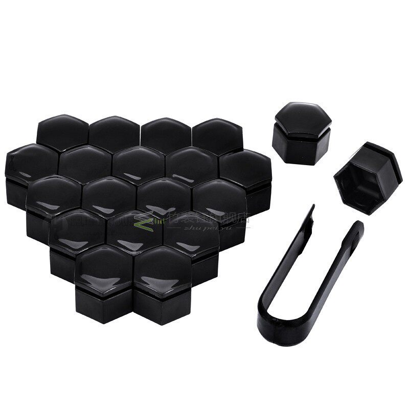 20pcs 22mm Auto Hub Screw Cover Wheel Nut Bolt Cover Cap Pro