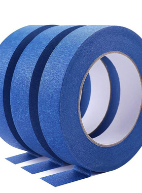 Blue Painters Tape Temperature Resistance Multi Size Clean