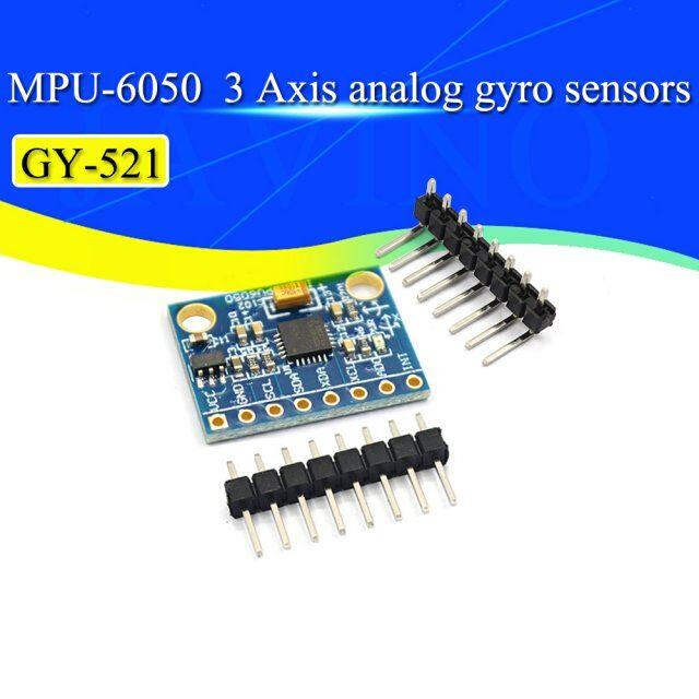 GY-521 MPU-6050 MPU6050 Module 3 Axis analog gyro sensors+ 3