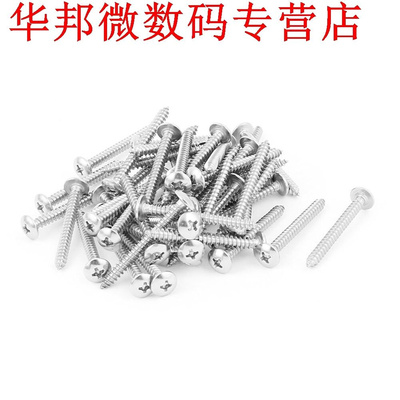 .9mm x 40mm Phillips Truss Tapschroef Fasteners 50 Stks