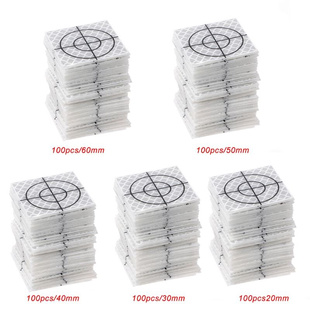 100 Pcs Reflector Sheet Reflective Tape Total Station 20/30/