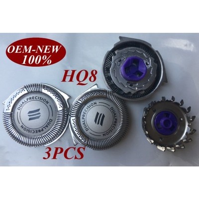 3Pcs HQ8 Replacement Head razor blade for Norelco Philips S