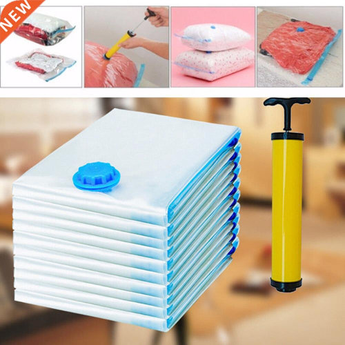 Vacuum Bag Storage Bag Home Organizer Transparent Border Fol