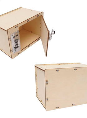 Mechanical Password Box Toy Kids Science Experiment Kit
