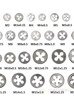 1pc M10 M12 M14 M15 M16 Threading Tools Metric Thread Right