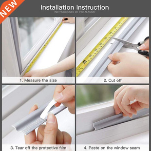 Windproof Window Sealing Strip Self Adhesive Soundproof Acou