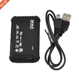 Black All in 1 USB Card Reader for all Digital Memory Cards
