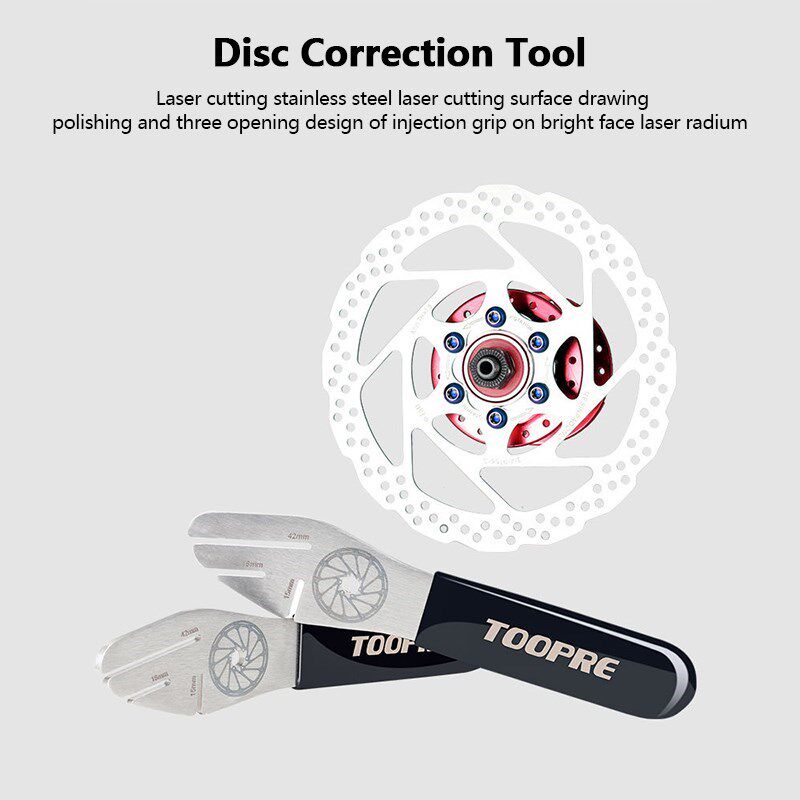 1pcs Bike Bicycle Wrench Disc Brake Rotor Alignment Truing