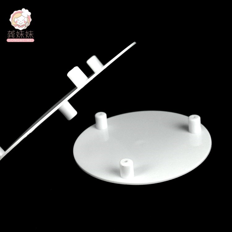 Party birthday double cake pile driver gasket support bracke