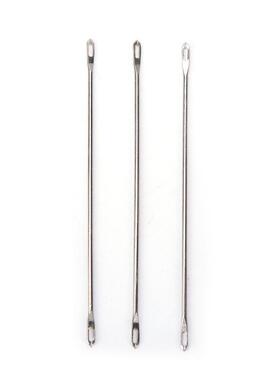 1pc DIY Needles Double Eyed Transfer for Standard Knitting M