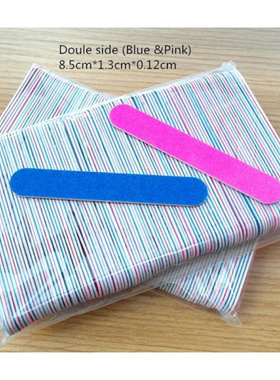 100pcs Professional Nail Files/Sandpaper Buffers Slim