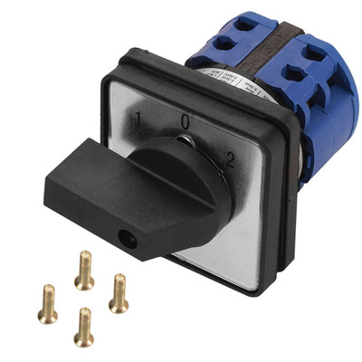 20A 3 Positions Rotary Cam Changeover Switch LW26-20D On-Off