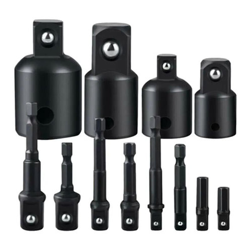 7pcs/12pcs Ratchet Wrench Socket Adapter Set Drive Socket Re