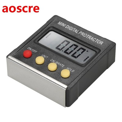 Mini Electronic Digital Display Inclinometer Grade Level Met