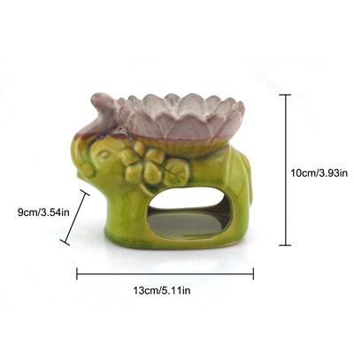Fragrance Diffuser Candle Holder Ceramic Incense Burner Oil