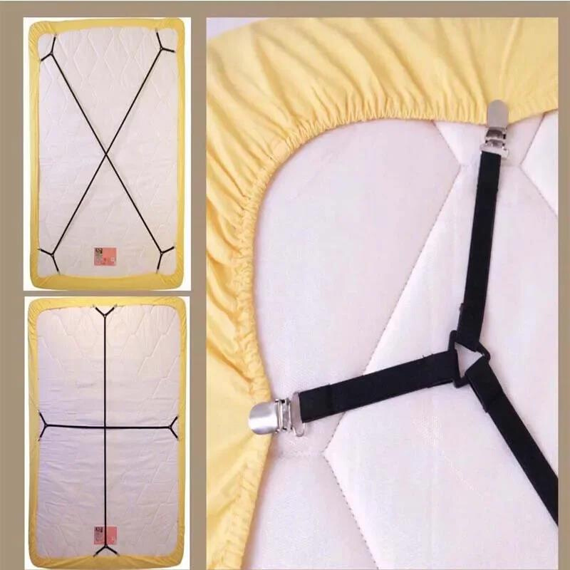 Adjustable Straps Clip for Bed Sheets Mattress Covers Sofa