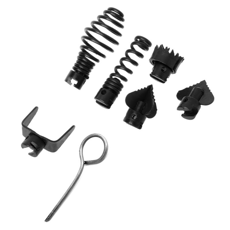 7Pcs 16mm Manganese Steel Drain Cleaner Combination Cutter H