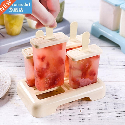 Newest Arrival Ice Cream Mold 9 Ice Popsicle Mold Set, Reusa