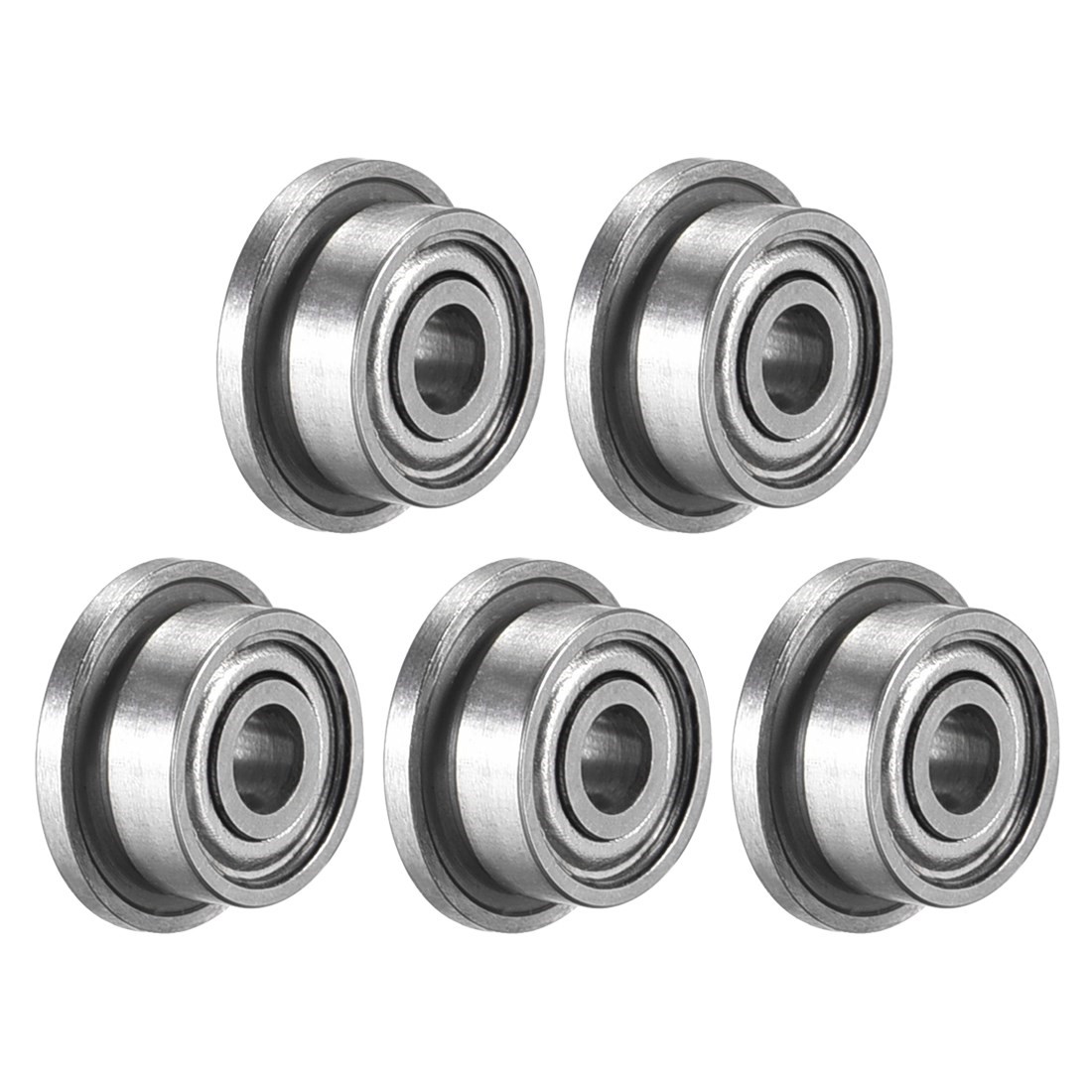 5pcs F692ZZ Flange Ball Bearing 2x6x3mm Double Metal Shielde