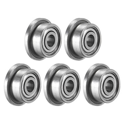 5pcs F692ZZ Flange Ball Bearing 2x6x3mm Double Metal Shielde
