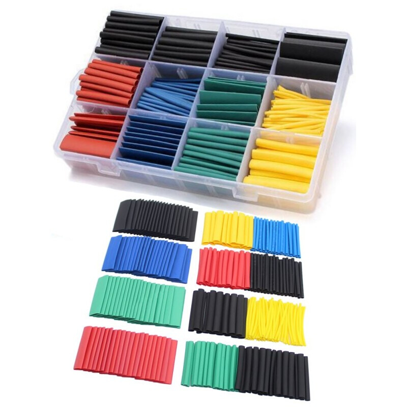 530pcs 580pcs box-packed 2:1 Wrap Wire Cable Insulated Polyo