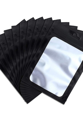 200 Pieces Resealable Food Storage Bags with Clear Window Co