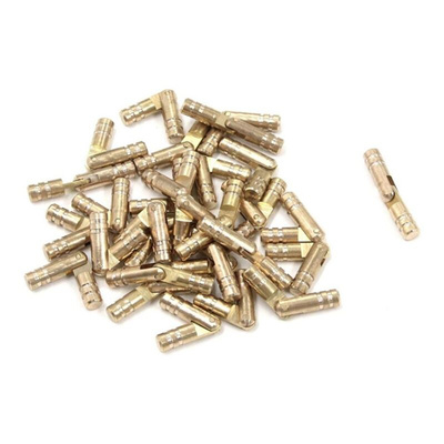 40Pcs Brass Concealed Barrel Hinges Jewelry Wood Boxes Cabin