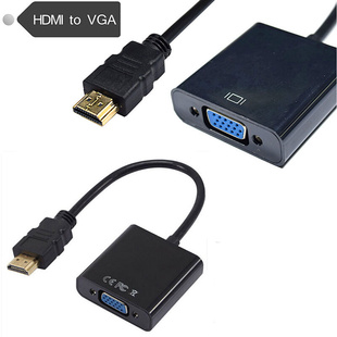 HDMI Male to VGA Female Video Converter Adapter No Audio 108