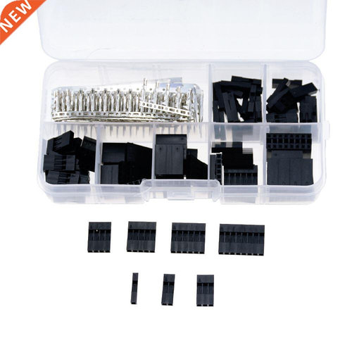 310PCS 3A 250V 2.54mm Male+Female Wire Jumper Line Cable 1/2