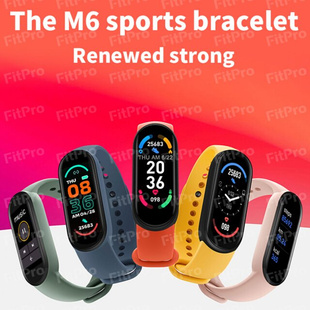 M6 Smart Watch Men Women Bluetooth Smartwatch Fitness Tracke