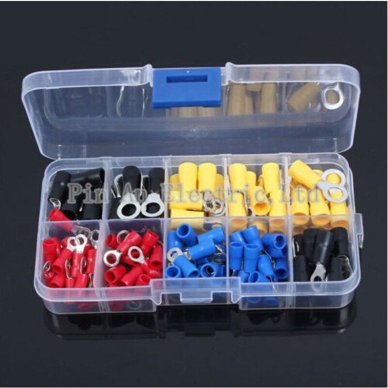 O Type Round Insulated Cold Pressed Terminal RV Wiring Termi