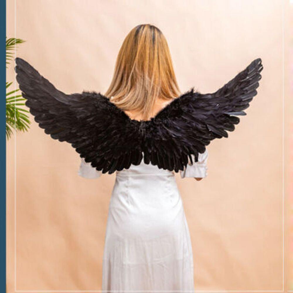 1PC Angel Feather Wings Dressing Up DIY Costume Catwalk