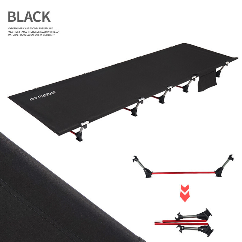 Camping Ultra-light Camp Bed Aluminum Alloy Fully Foldable