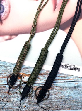 Mobile phone straps Military Grade Utility Necklace Paracord