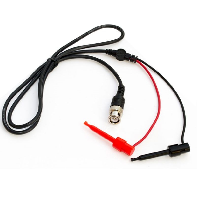 1.1M 3.61ft BNC Oscilloscope Test Probe Dual Hook Clip Male