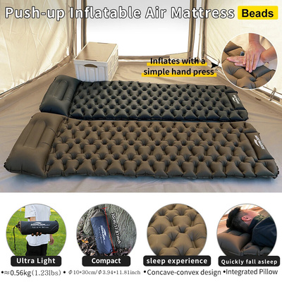 Soomloom Outdoor Camping Inflatable Air Mattress Sleeping