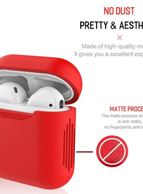 Colorful Soft TPU Silicone cover protection case For airpod